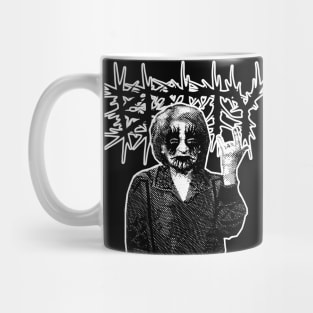 Black Betty White Metal Parody Mug